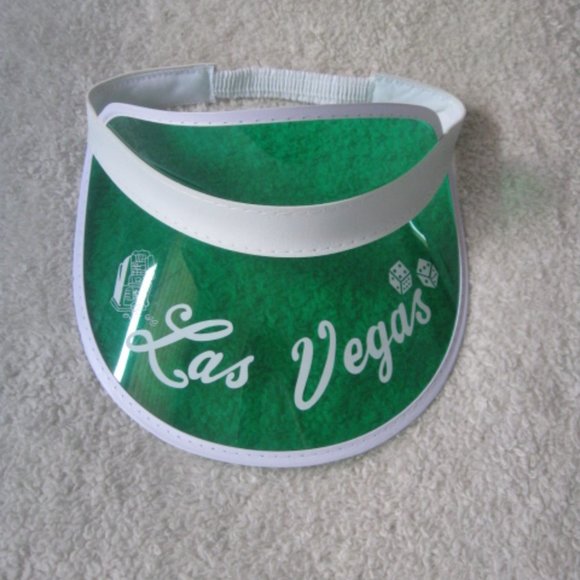 Accessories Las Vegas Green Transparent Poker Visor Poshmark
